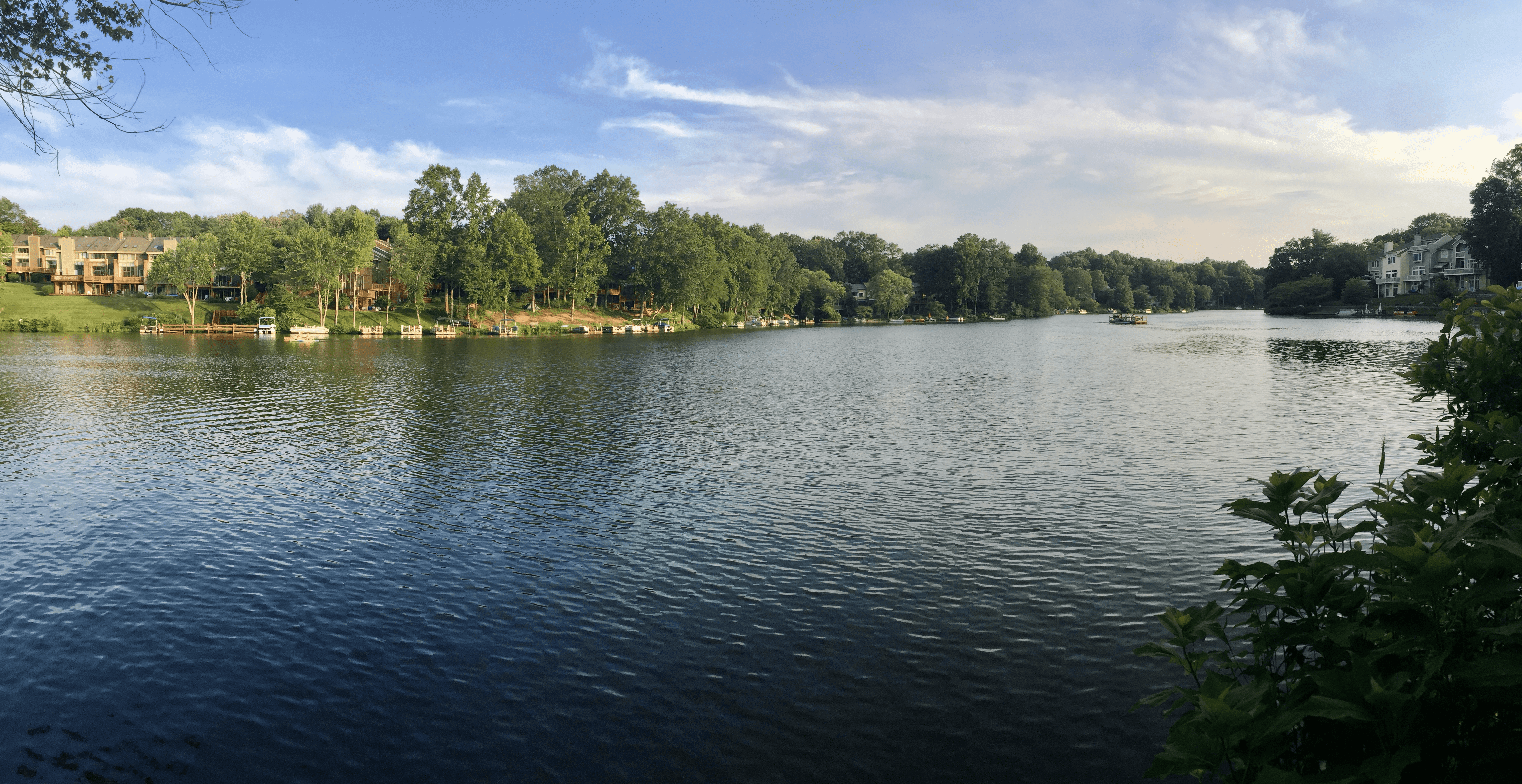 A view of Lake Audubon